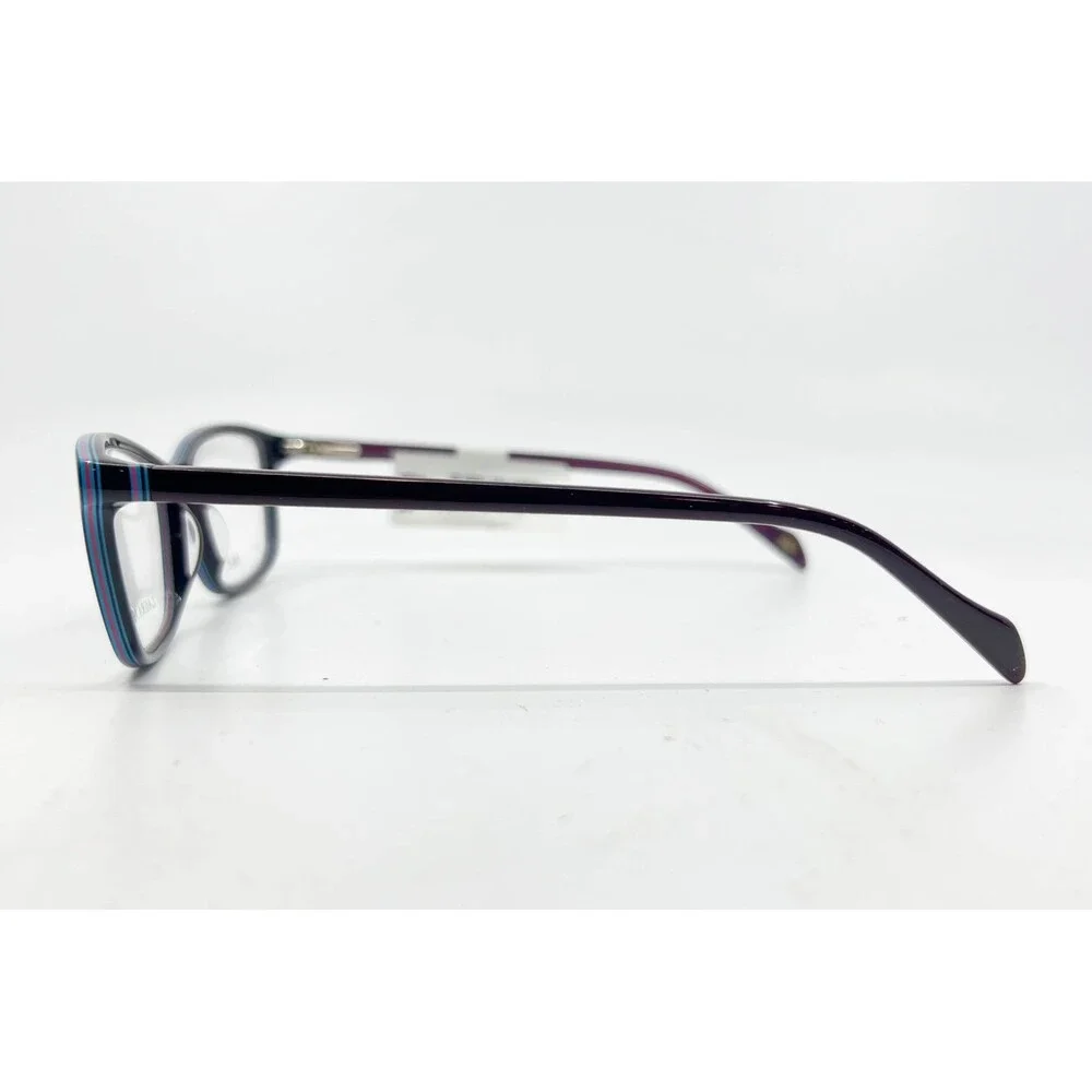 Laura Ashley Eyeglass Frames Womens Dark Mauve Lily 2 Rectangular 53-16-135